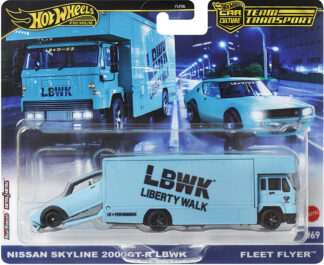 Hot Wheels – Team Transport #69 – Liberty Walk Nissan Skyline 2000GT-R LBWK Fleet Flyer