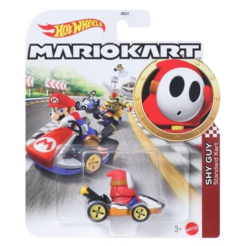 Hot Wheels Mario Kart 2025 Mix 6 – Shy Guy Standard Kart
