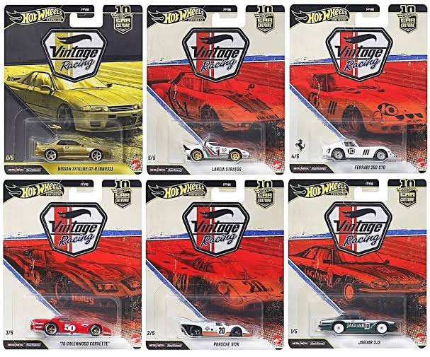 Hot Wheels Car Culture 2026 Mix 5 Vintage Racing